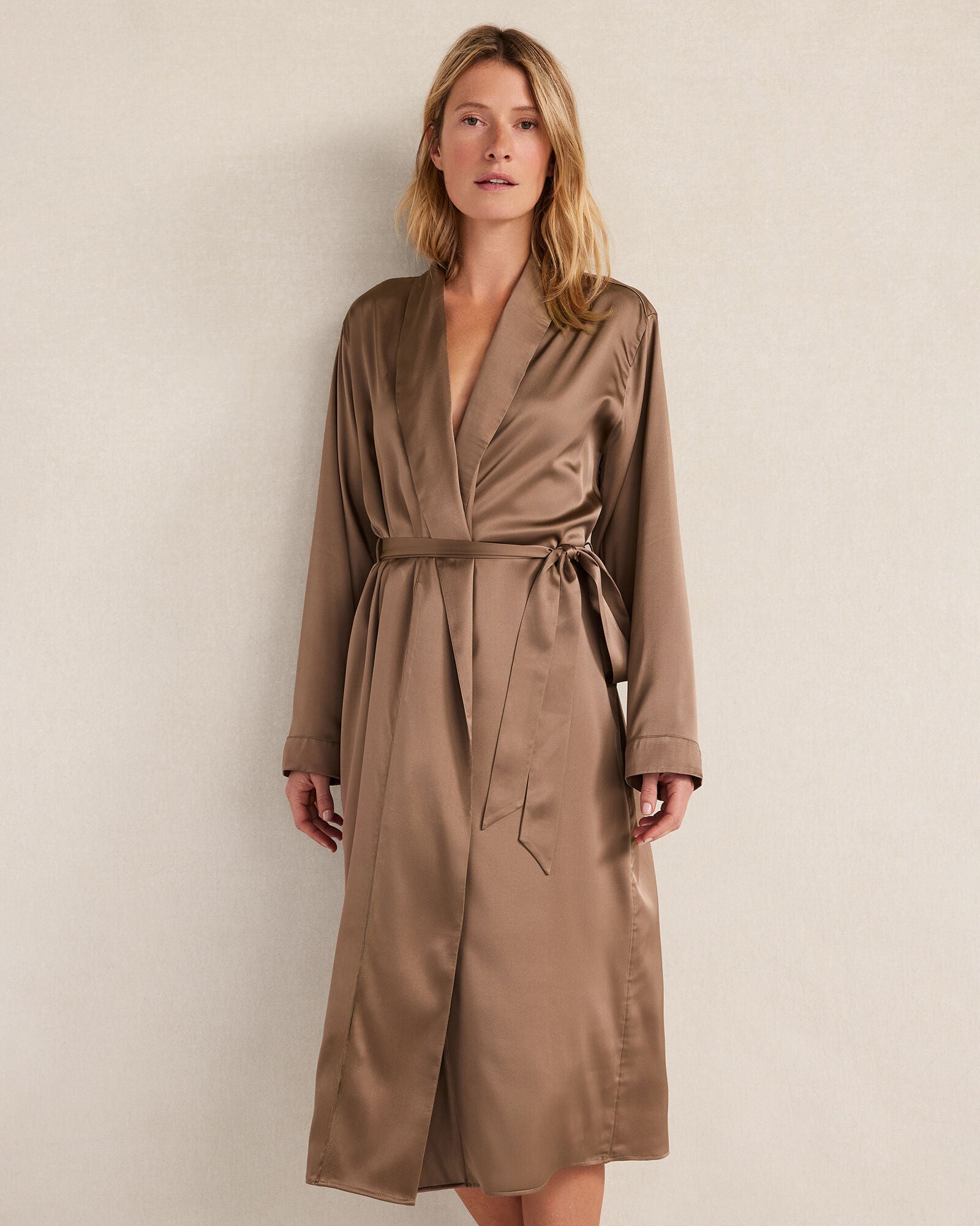 HAVEN Washable Silk Robe