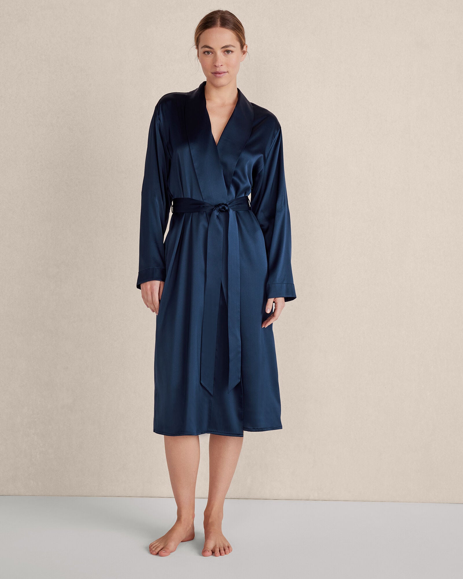 HAVEN Washable Silk Robe