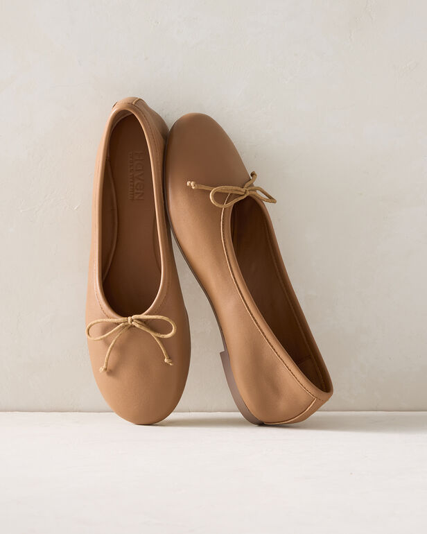 HAVEN Soft Leather Ballet Flats