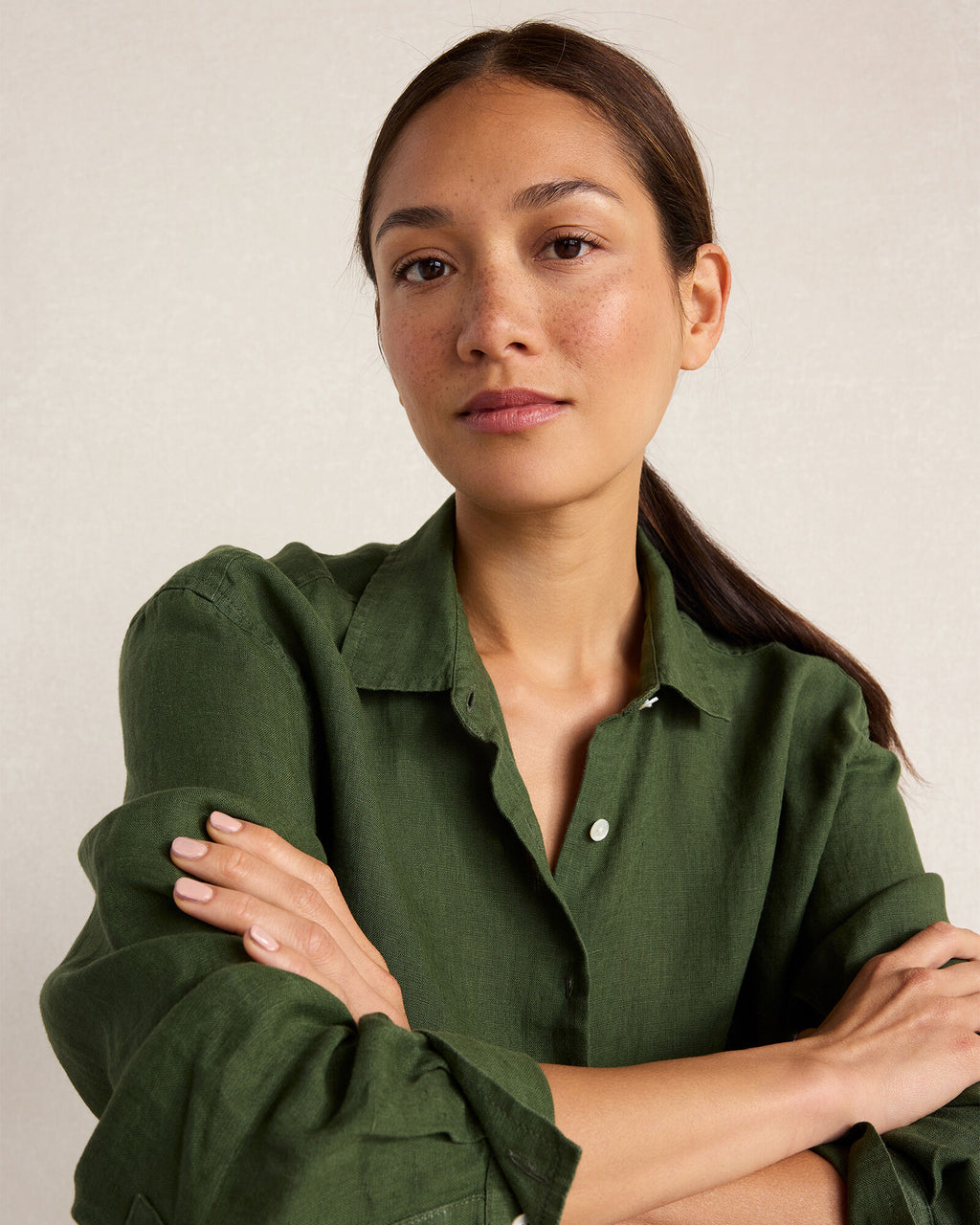 HAVEN Linen The Daily Shirt