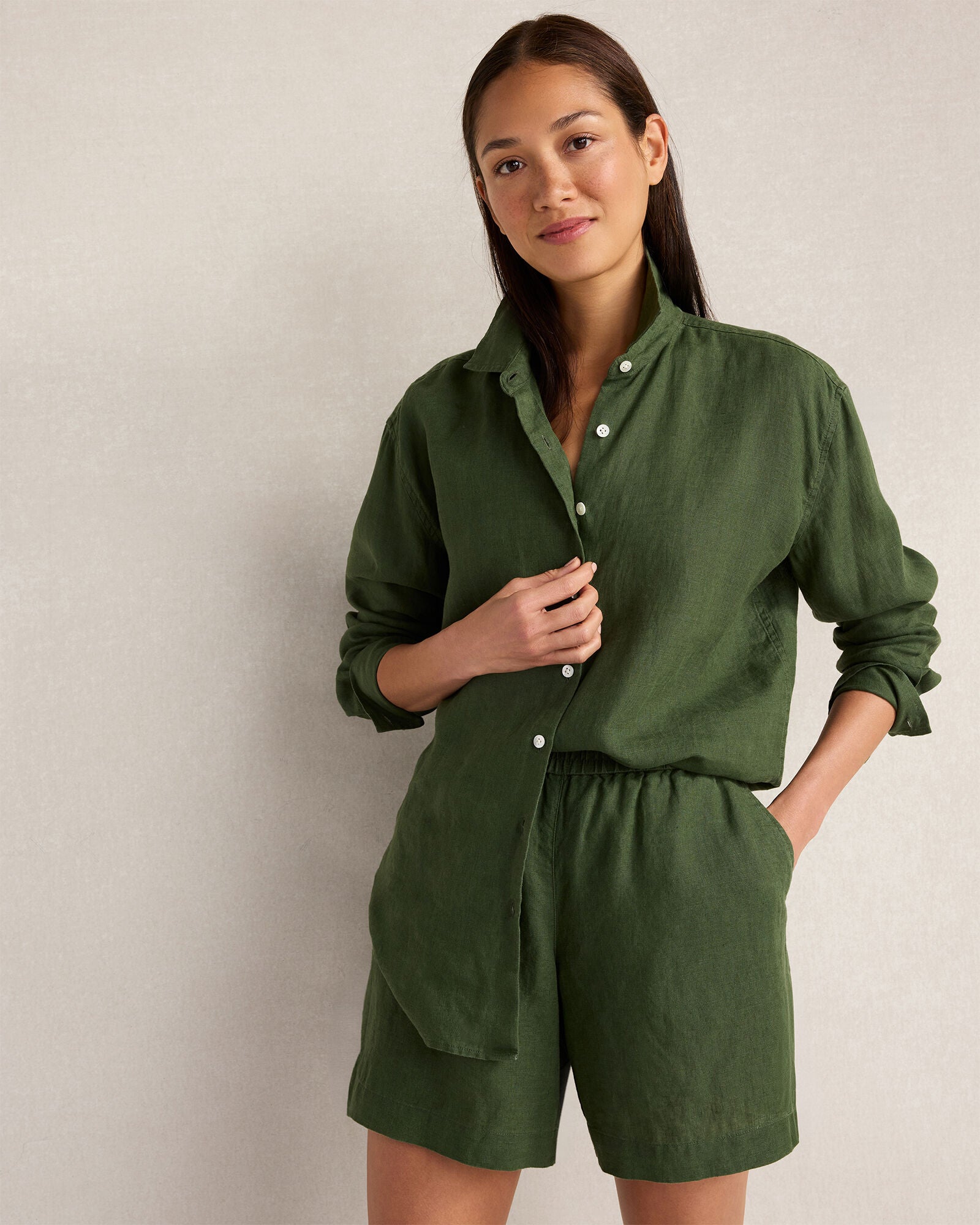 HAVEN Linen The Daily Shirt