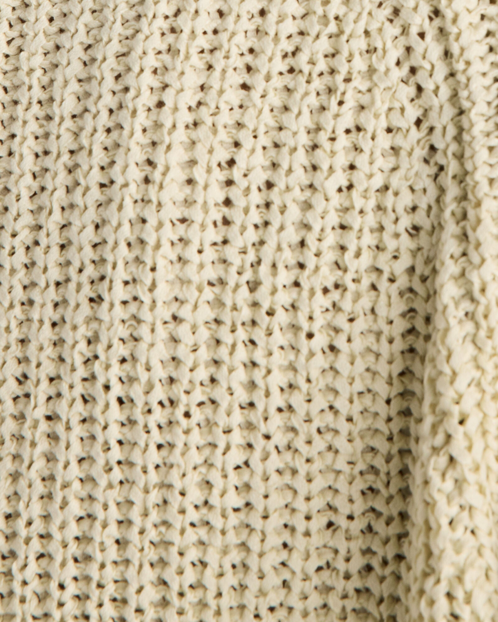 HAVEN Cotton Tape Yarn V-Neck Cardigan