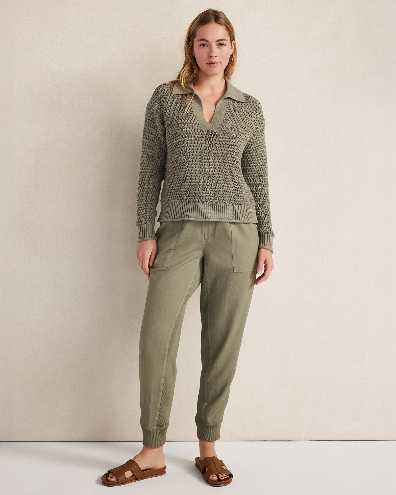 HAVEN Effortless Twill Jogger