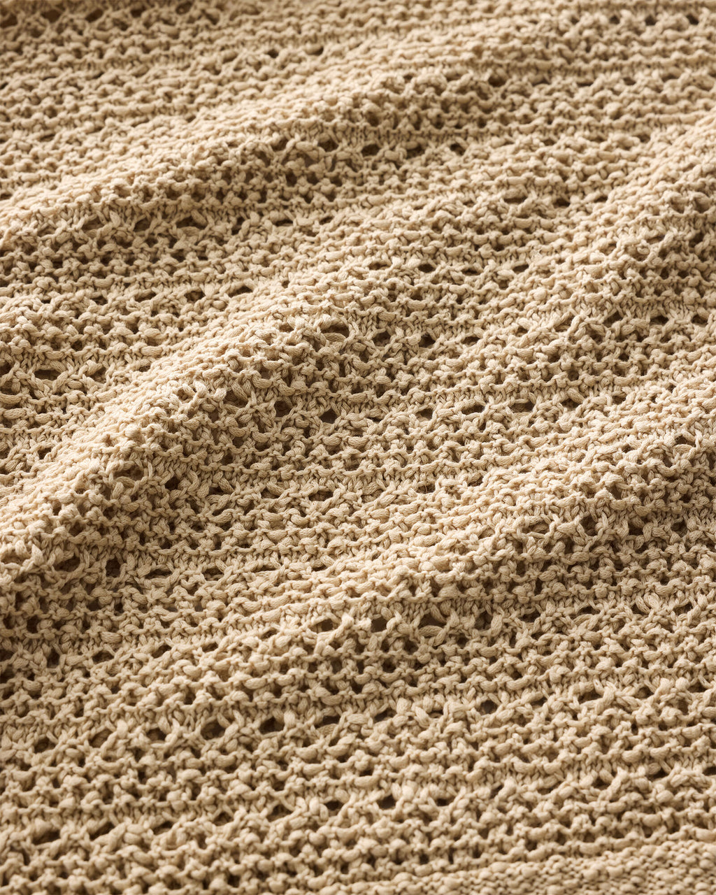HAVEN Textured Cotton V-Neck Sweater