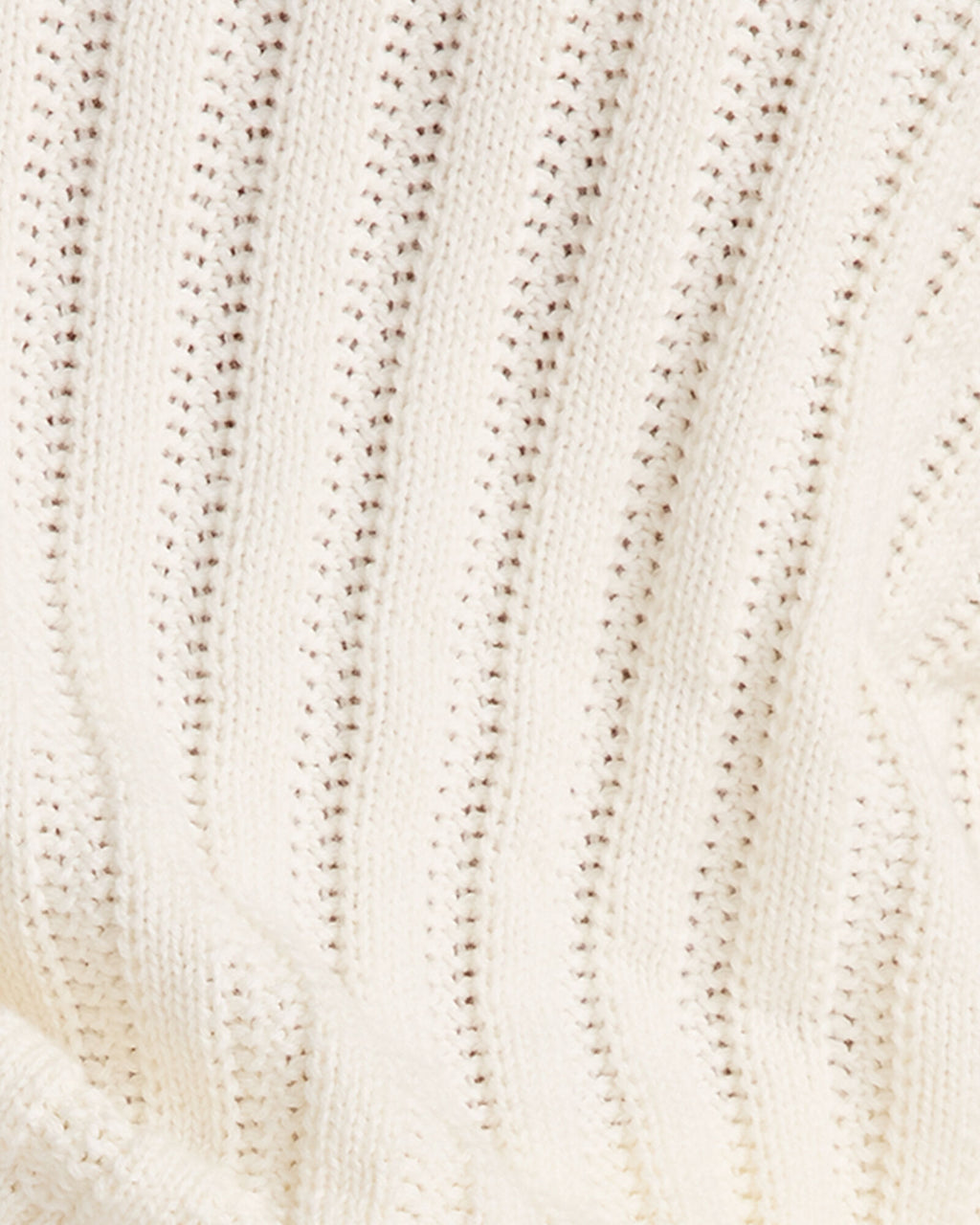 HAVEN Cotton Vertical Stitch Sweater Tee