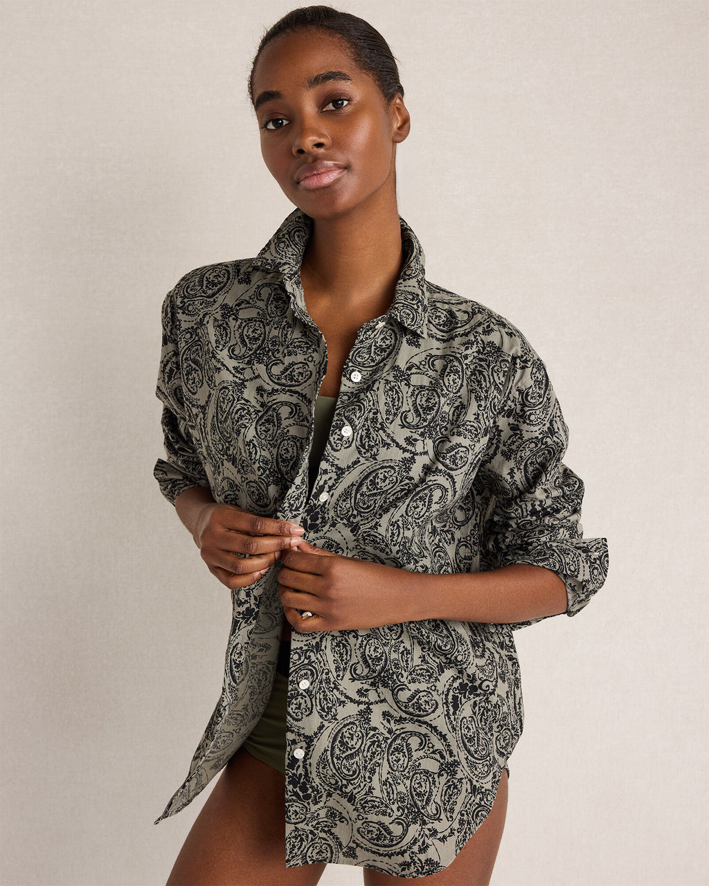 HAVEN Cotton Linen The Daily Shirt