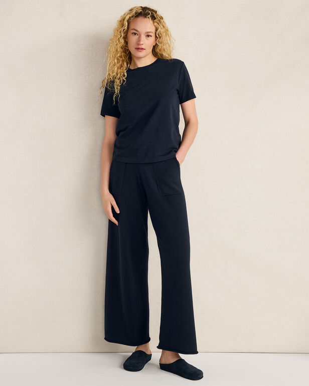 HAVEN Organic Cotton Slub Jersey Short Sleeve Tee
