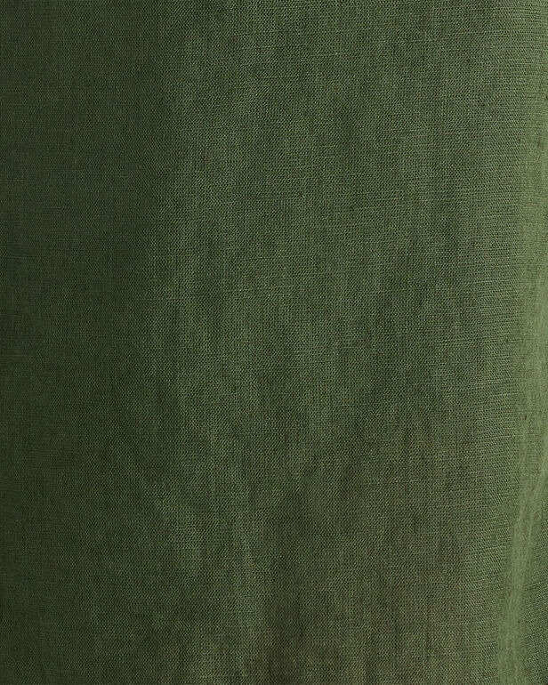 HAVEN Organic Cotton Linen Strappy Midi Dress