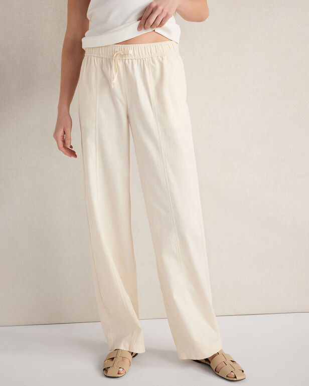 HAVEN Organic Cotton Denim Barrel Leg Pants