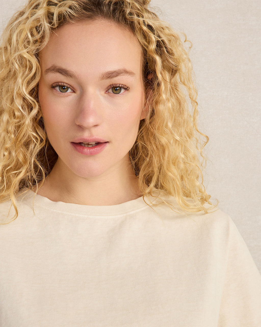 HAVEN Garment-Dyed Organic Cotton Jersey Knit Tee