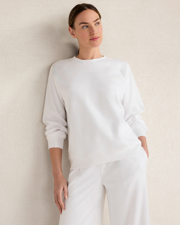 HAVEN Organic Cotton Interlock Everyday Sweatshirt