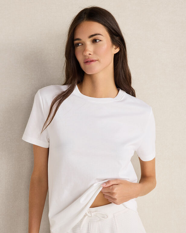 HAVEN Pima Cotton Short Sleeve Tee