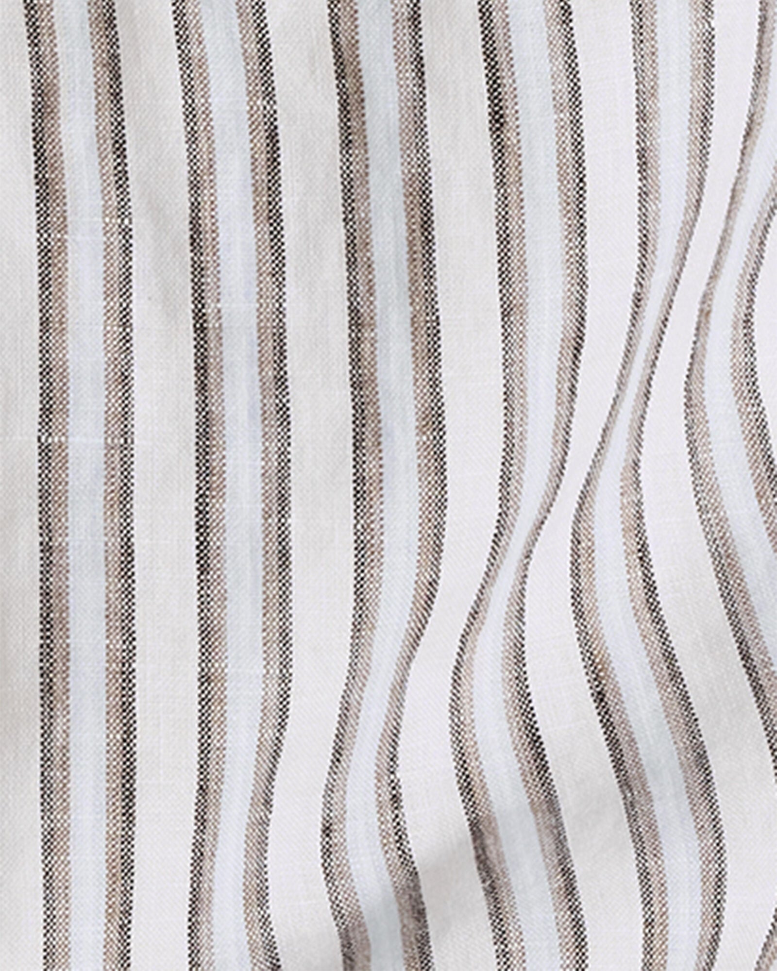 HAVEN Everweave Linen Stripe Boxy Jacket