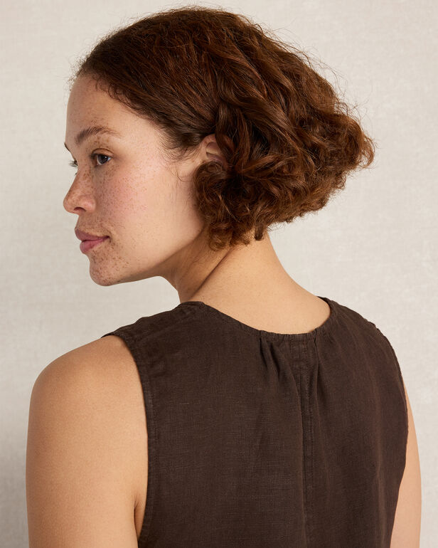 HAVEN Linen U-Neck Tank