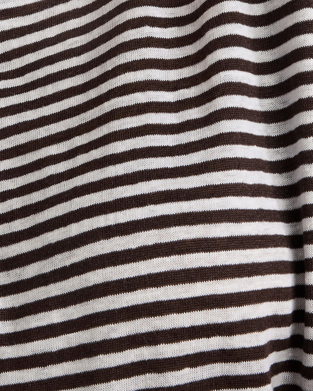 HAVEN Linen Striped Long Sleeve Tee