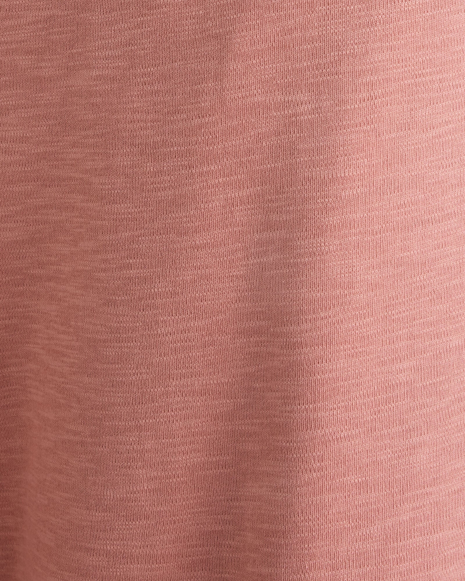 HAVEN Organic Cotton Slub Interlock V-Neck Top