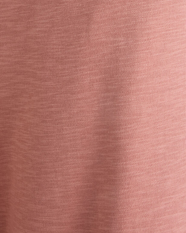 HAVEN Organic Cotton Slub Interlock V-Neck Top