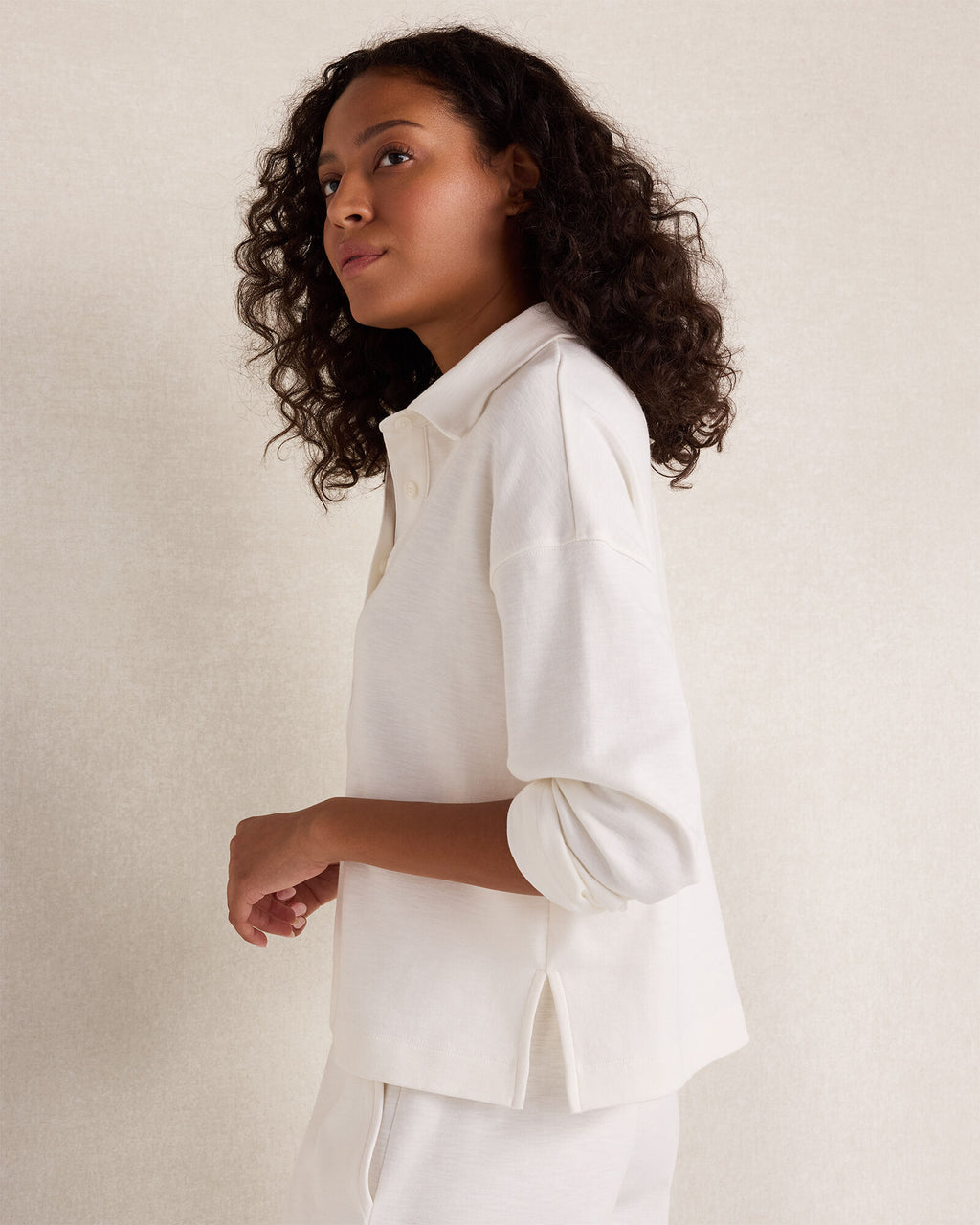HAVEN Organic Cotton Slub Interlock Polo