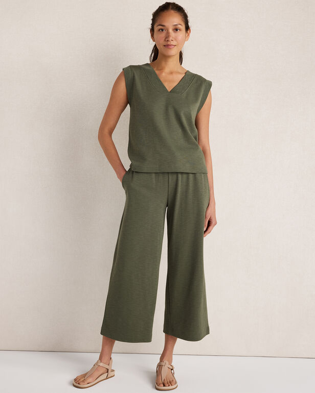HAVEN Organic Cotton Slub Interlock Pants