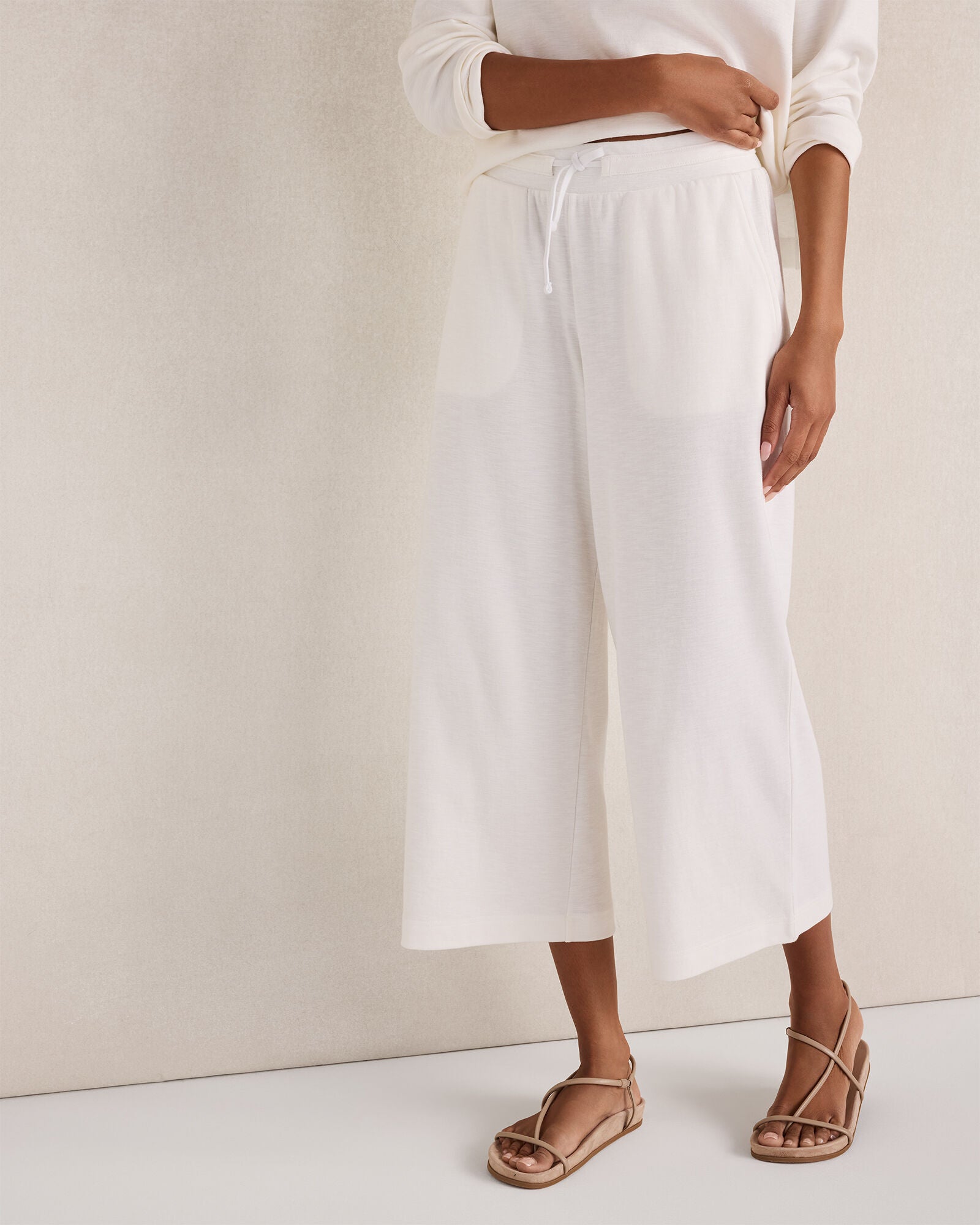 HAVEN Organic Cotton Slub Interlock Pants