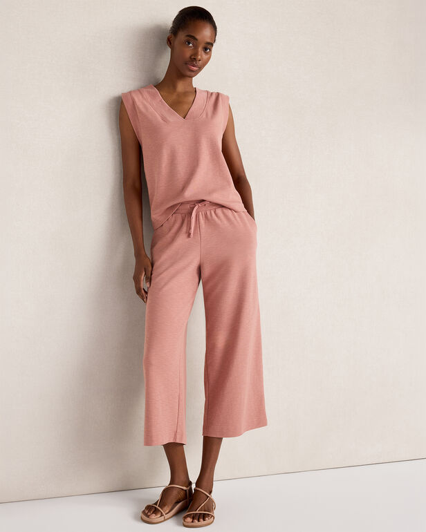 HAVEN Organic Cotton Slub Interlock Pants