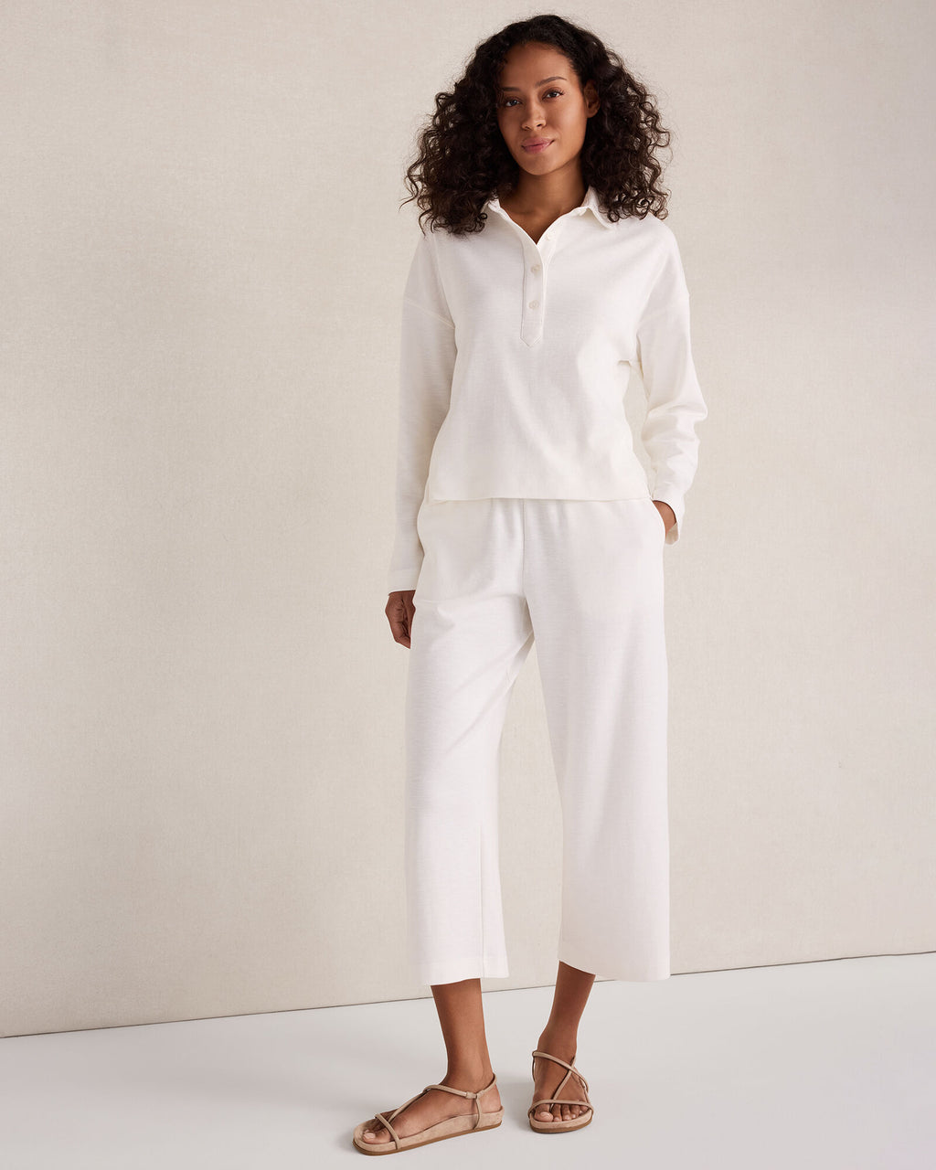 HAVEN Organic Cotton Slub Interlock Pants