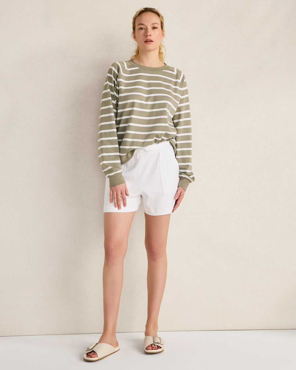 HAVEN Organic Cotton Interlock Shorts
