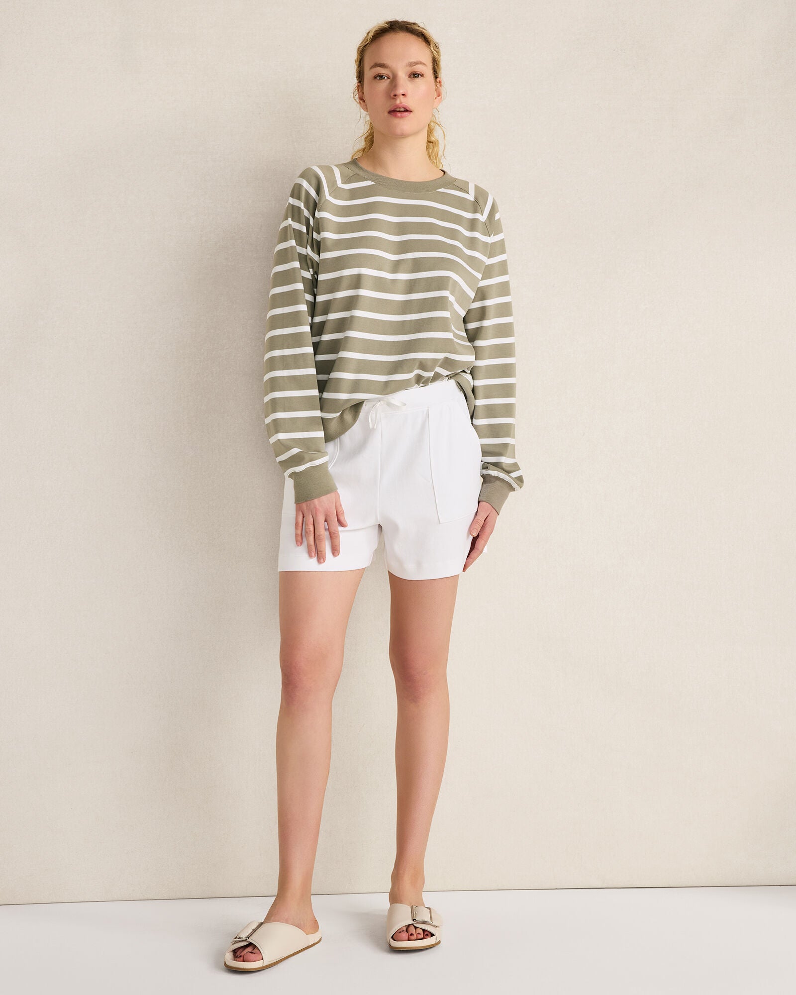 HAVEN Organic Cotton Interlock Shorts