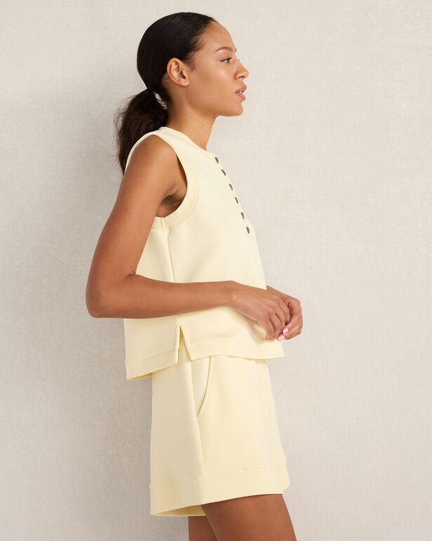 Varley Marla Button Placket Tank