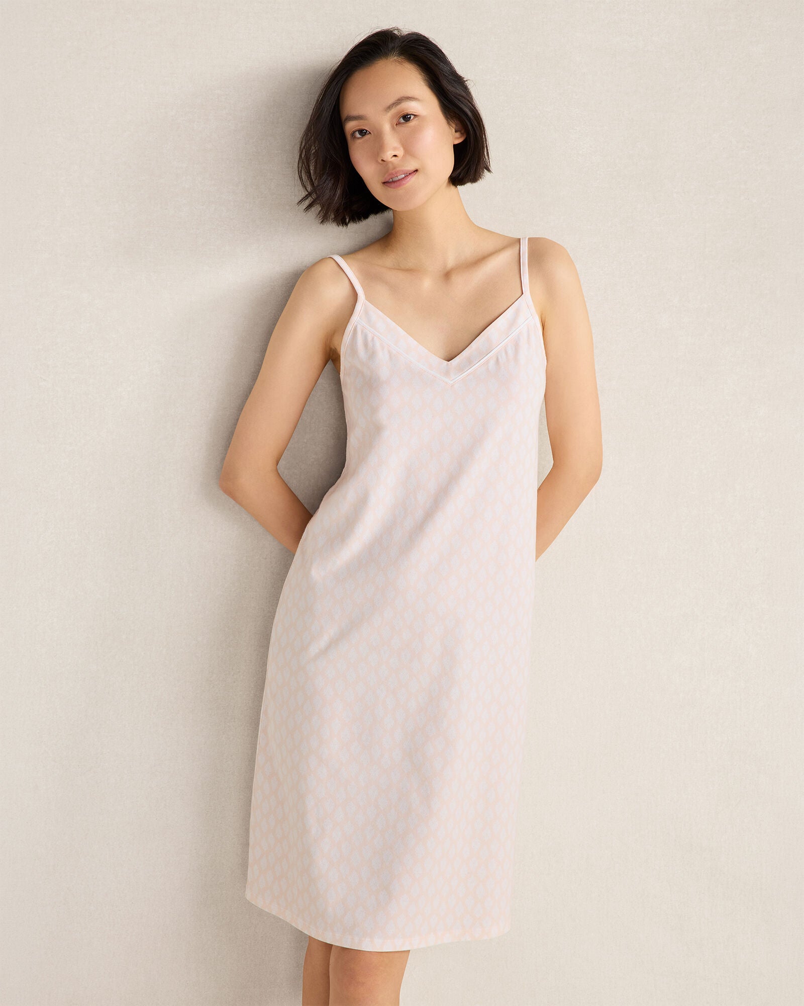 HAVEN Organic Cotton Jersey Medallion Foulard Chemise