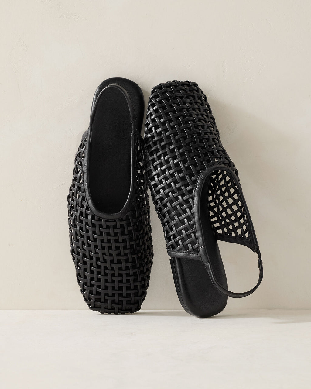 HAVEN Woven Leather Sandals
